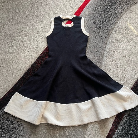 Kate Spade Quincy Brighton Black And Cream Cocktail Dress - Picture 5 of 6